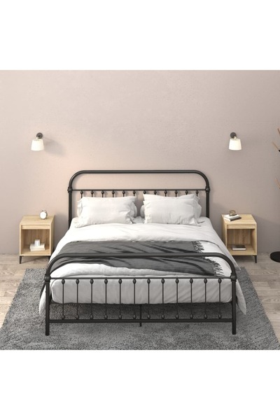 Concept Κομοδίνα, 2 τεμ., δρυς sonoma, 40x35x50 εκ.