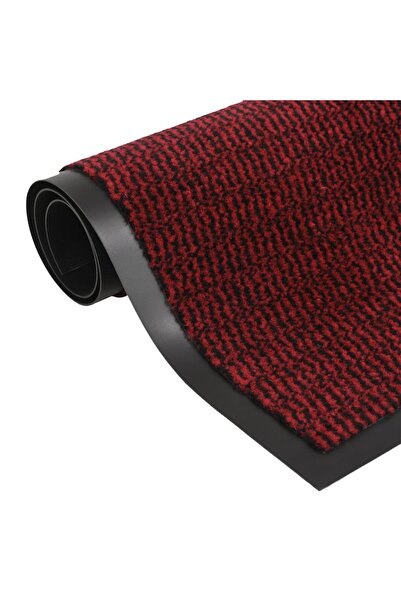 Concept Covoraș cu smocuri, roșu, 60x150 cm