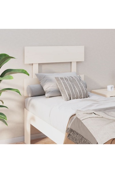 Concept Κομοδίνο, λευκό, 93,5x3x81 cm, μασίφ ξύλο πεύκου