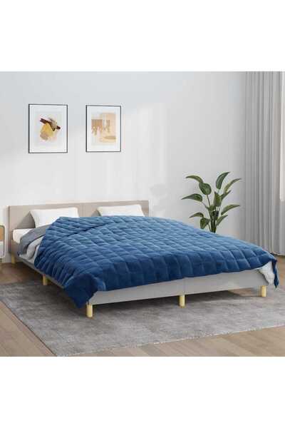 Concept Κουβέρτα με βάρη, μπλε, 220x235 cm, 15 kg, ύφασμα