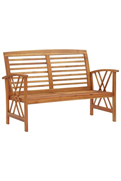 Concept Παγκάκι κήπου, 119 cm, μασίφ ξύλο ακακίας