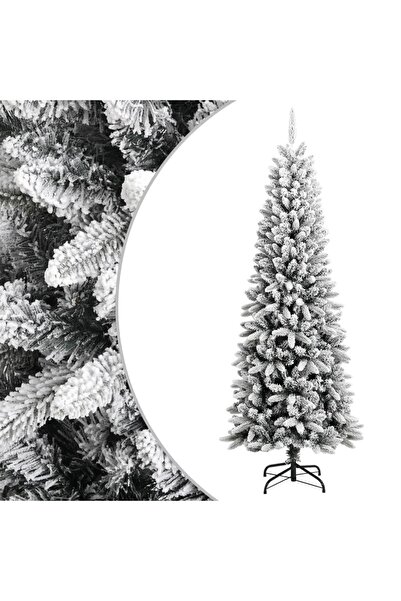 Concept Brad de Crăciun artificial cu zăpadă pufoasă, 210 cm, PVC&PE