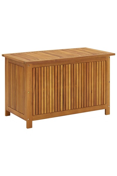 Concept Ladă de depozitare grădină, 90x50x58 cm, lemn masiv de acacia