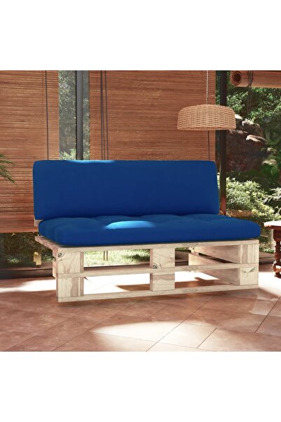 Concept Καναπές κήπου από παλέτες, επεξεργασμένο ξύλο πεύκου