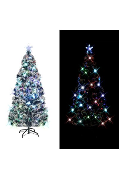 Concept Brad artificial de Crăciun cu suport / LED 210 cm fibră optică