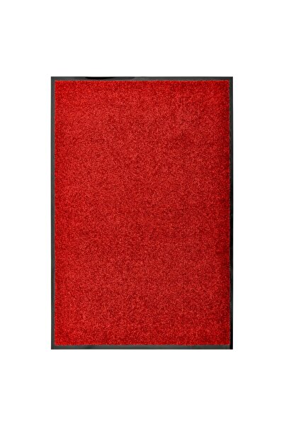 Concept Πλενόμενο χαλάκι πόρτας, κόκκινο, 60 x 90 cm