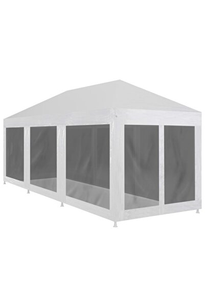 Concept Cort de petrecere cu 8 pereți din plasă, 9 x 3 m