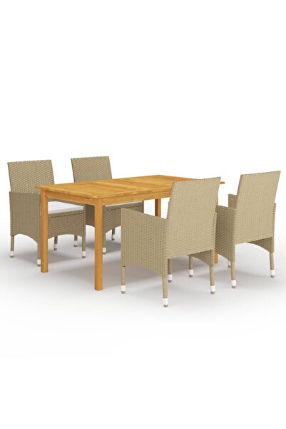 Concept Set mobilier de grădină, 5 piese, bej