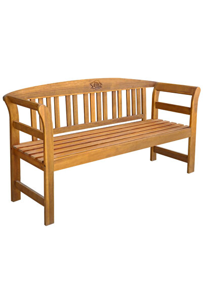 Concept Παγκάκι κήπου, 157 cm, μασίφ ξύλο ακακίας