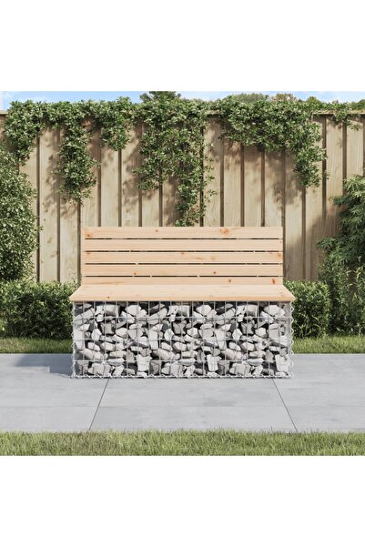 Concept Παγκάκι κήπου, σχέδιο γκαζόν, 103x70x65cm, μασίφ ξύλο πεύκου