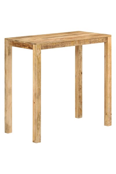Concept Τραπέζι μπαρ, 112x55x108 cm, μασίφ ξύλο μάνγκο