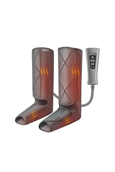 RENPHO Foot and calf massager, air compression, 5 modes, 4 intensities, heating