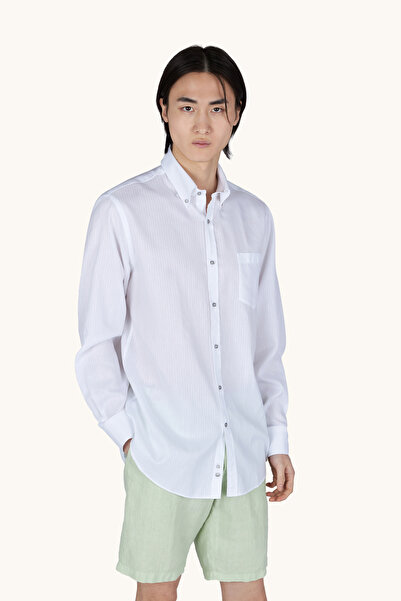 PAUL&SHARK SHIRT COTTON LINEN