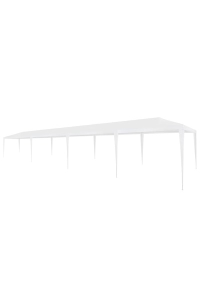 Concept Cort de petrecere, alb, 3 x 12 m, PE