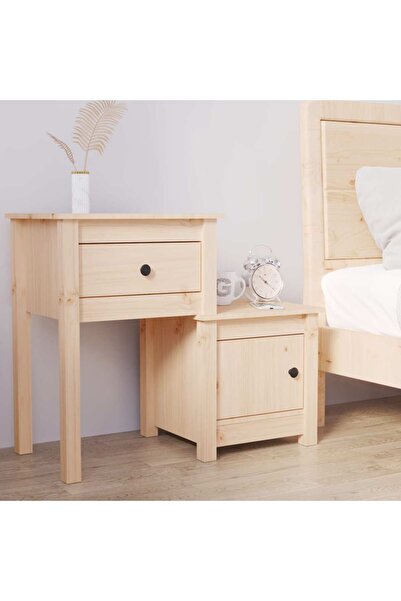 Concept Noptieră, 79,5x38x65,5 cm, lemn masiv de pin