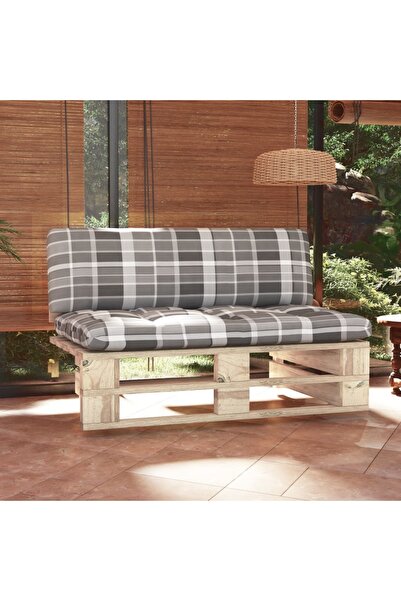 Concept Καναπές κήπου από παλέτες, επεξεργασμένο ξύλο πεύκου