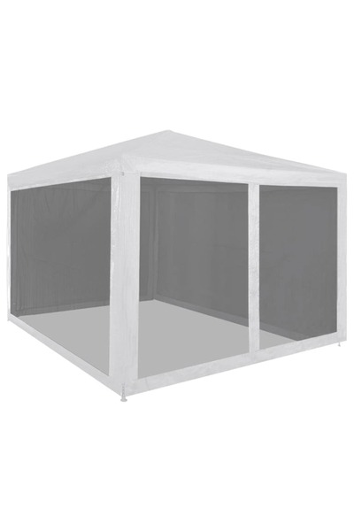 Concept Cort pliabil de petrecere cu 4 pereți din plasă, 3 x 3 m