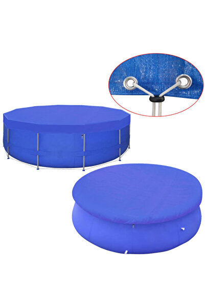 Concept Prelată piscină din PE, rotund, 460 cm, 90 g/m²