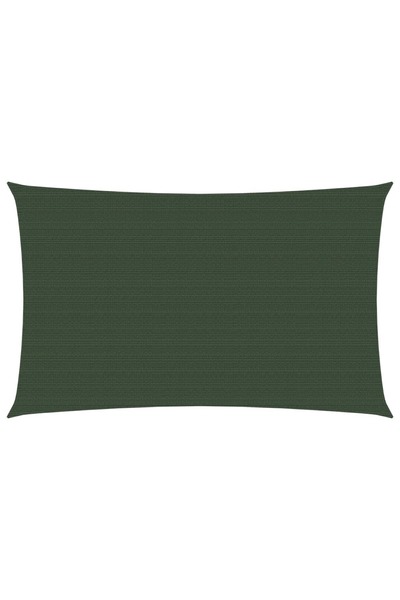 Concept Sunshade fabric, dark green, 2x5 m, HDPE, 160 g/m²