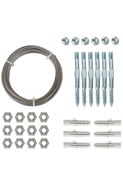 Nature Set cabluri spalier pentru plante cățărătoare, 6040760