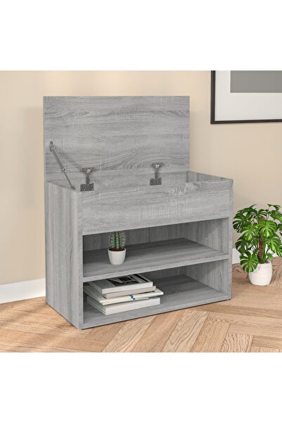 Concept Παγκάκι παπουτσιών sonoma δρυς 60x30x45 εκ. επεξεργασμένο ξύλο