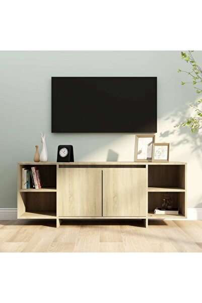 Concept Comodă TV, stejar sonoma, 130x35x50 cm, PAL