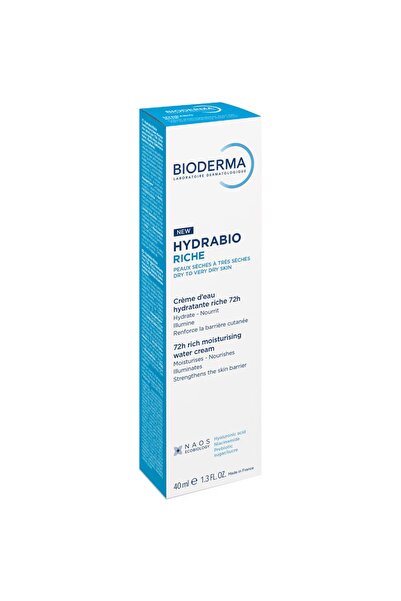 Bioderma Hydrabio Riche Cremă hidratantă intensivă pe bază de apă, 40 ml