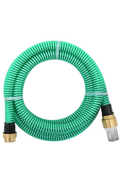 Concept Σωλήνας αναρρόφησης, ορειχάλκινοι σύνδεσμοι, πράσινος, 10 m, 25 mm