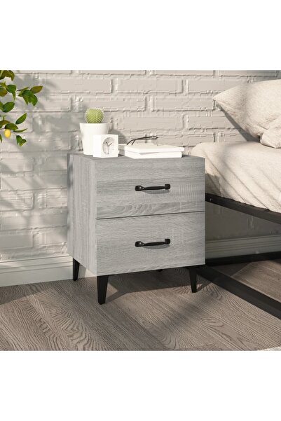 Concept Noptieră, sonoma gri, 40x35x47,5 cm