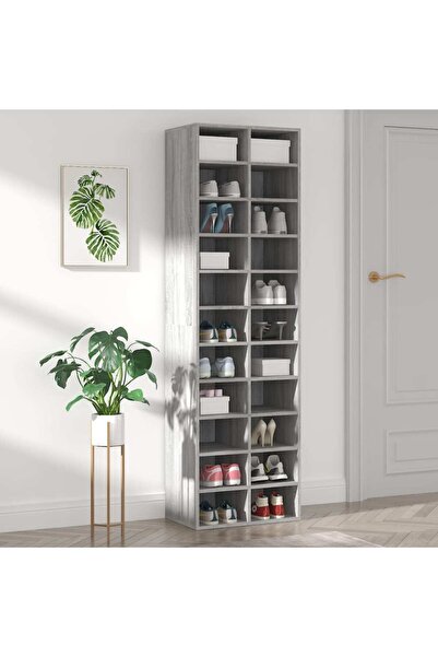 Concept Pantofar, gri sonoma, 54x34x183 cm, PAL