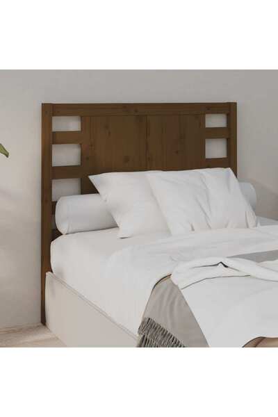 Concept Κομοδίνο, μελί καφέ, 96x4x100 εκ., μασίφ ξύλο πεύκου