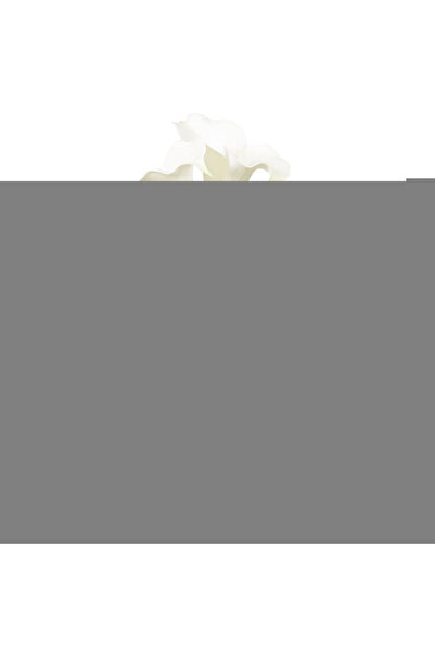 Concept Floare de cală crin artificială cu ghiveci, 45 cm, alb