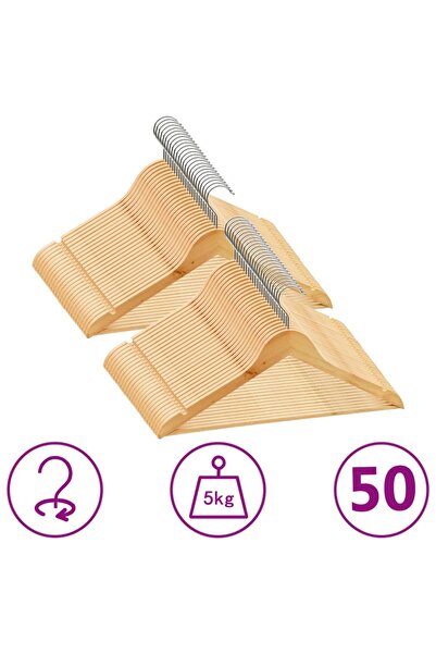 Concept Set de umerașe anti-alunecare, 50 buc. lemn esență tare