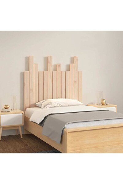 Concept Tăblie de pat pentru perete, 82,5x3x80 cm, lemn masiv de pin