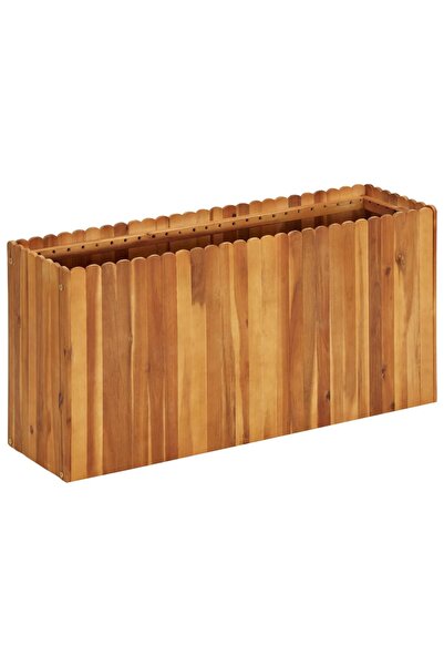 Concept Strat înălțat de grădină, 100x30x50 cm, lemn masiv de acacia