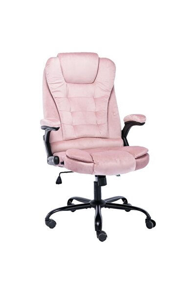 Concept Scaun de birou, roz, catifea