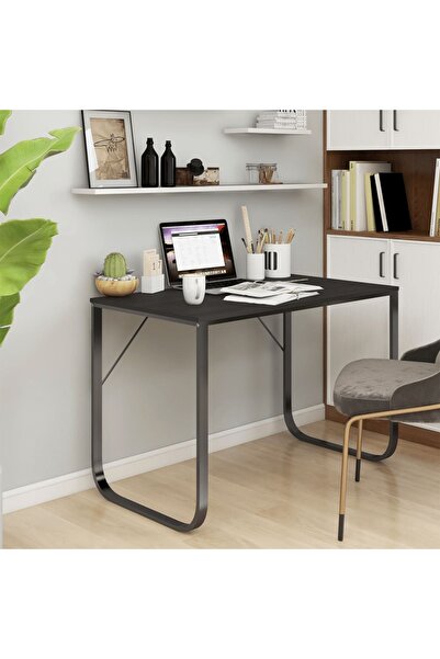 Concept Birou de calculator, negru, 110x60x73 cm, PAL