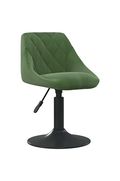 Concept Scaun de bucătărie, verde închis, catifea