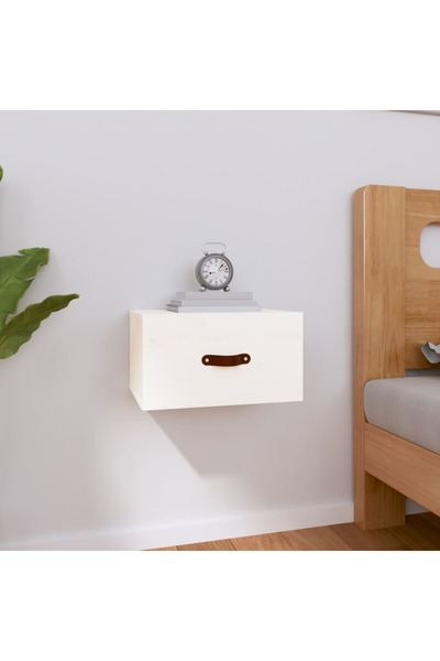 Concept Noptieră de perete, alb, 40x29,5x22 cm