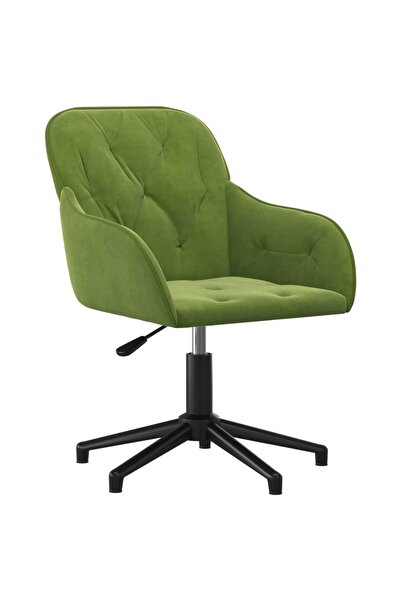 Concept Περιστρεφόμενη καρέκλα γραφείου, ανοιχτό πράσινο, Βελούδο