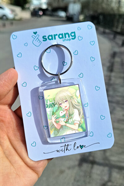 SARANG إطار شفاف سلسلة مفاتيح - شخصية نيني كوساناجي أنمي PSJK
