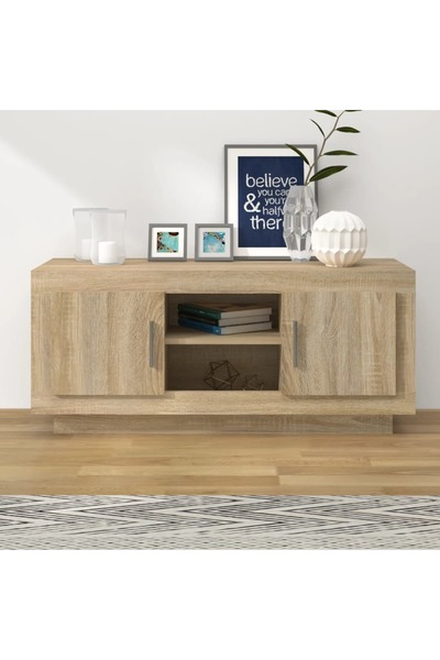 Concept Comodă TV ,stejar Sonoma, 102x35x45 cm, lemn prelucrat