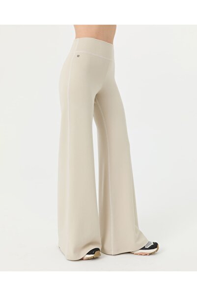Ayma Active Cream Wide-Leg Weekend Pants