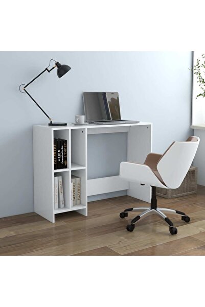 Concept Γραφείο σημειωματάριου, λευκό, 102,5x35x75 cm, μοριοσανίδα