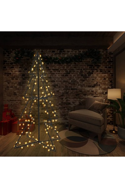 Concept Brad Crăciun conic 115x150 cm, 240 LED-uri, interior & exterior