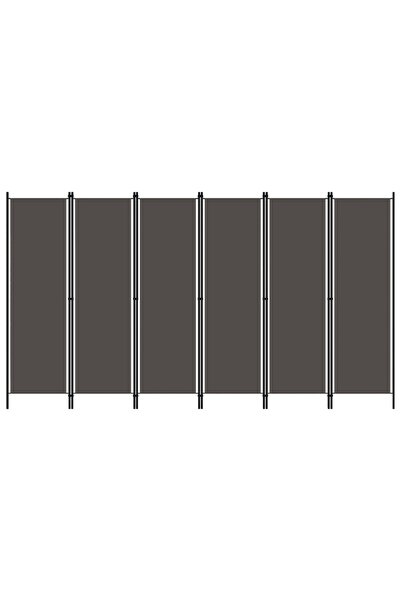 Concept Paravan de cameră cu 6 panouri, antracit, 300 x 180 cm