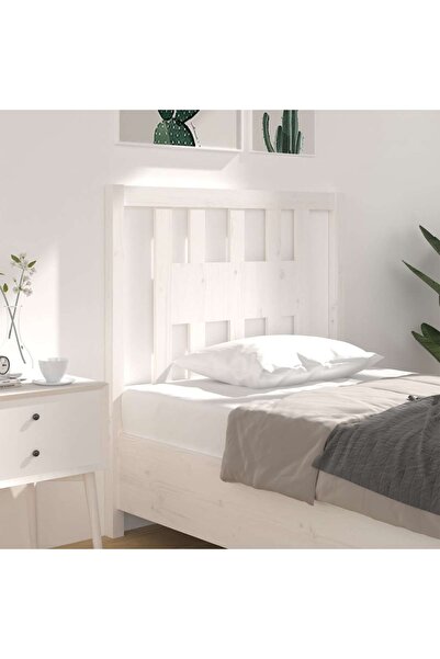 Concept Tăblie de pat, alb, 96x4x100 cm, lemn masiv de pin