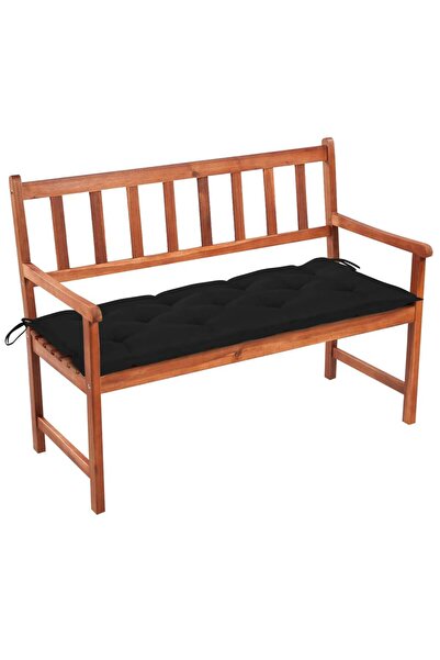 Concept Παγκάκι κήπου με Μαξιλάρι, 120 cm, από μασίφ ξύλο ακακίας