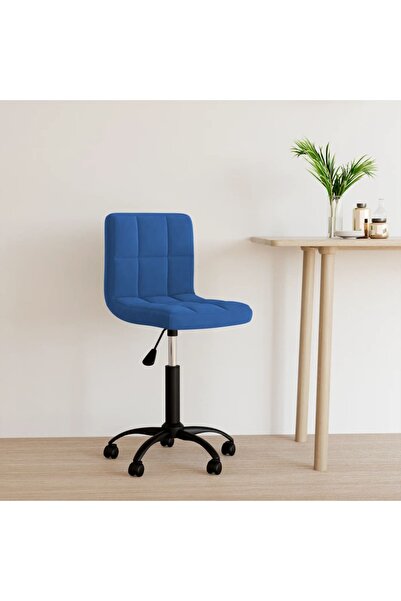 Concept Περιστρεφόμενη καρέκλα γραφείου, μπλε, Βελούδο