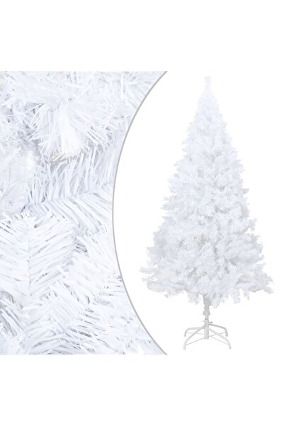 Concept Τεχνητό χριστουγεννιάτικο δέντρο με χοντρά κλαδιά, λευκό, 210 cm, PVC